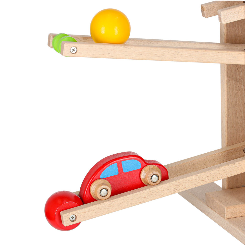 Koka montessori bumbiņu trase XXL