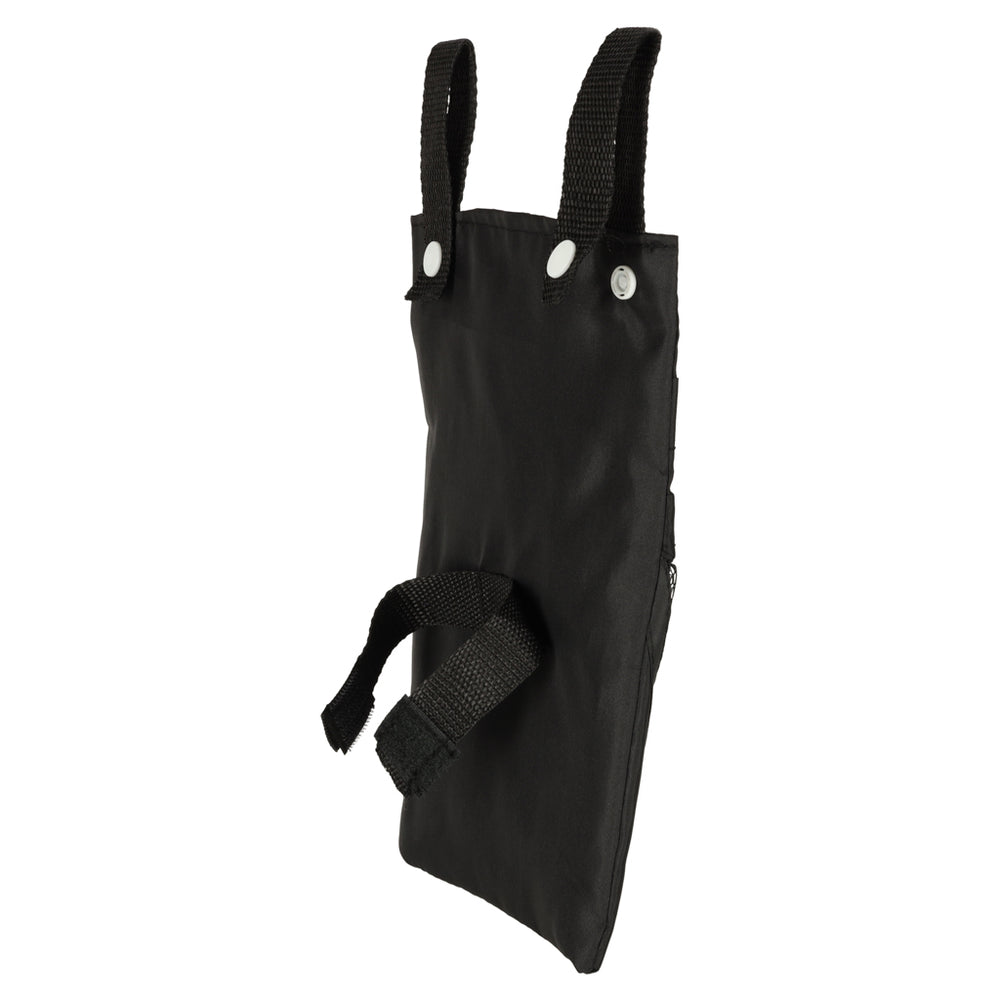 Velosipēda motorollera stūres telefona pannier soma melna