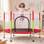 Bērnu dārza batuts 140cm sarkans