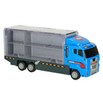 Transportera kravas automašīna TIR palaidējs + metāla automašīnas policija