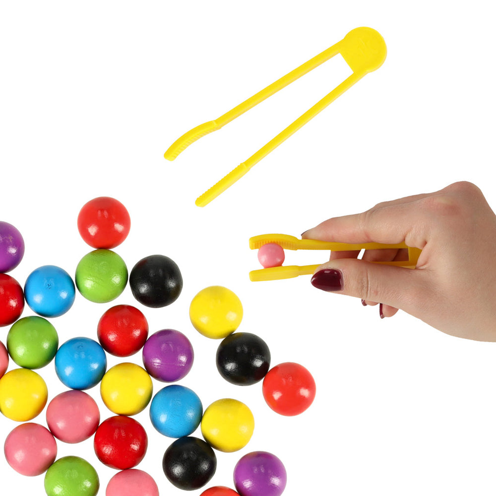 Izglītojoša mozaīka krāsains montessori bumbiņas