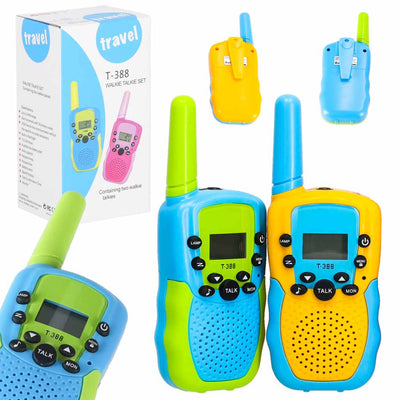 Rācija Walkie talkie walkie bērniem 2 gab. komplekts