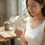 Mini galda ventilators ar USB klipu
