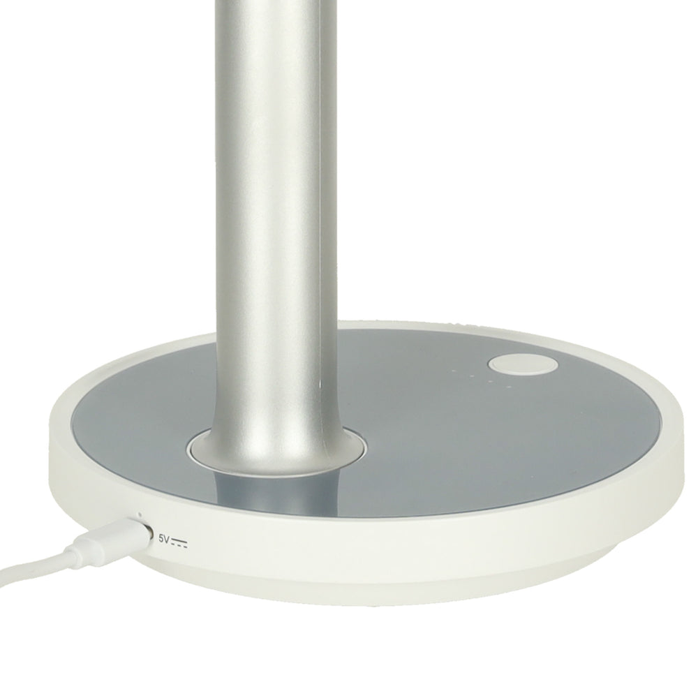 Statīvs ventilators uz kājas balts