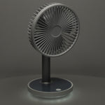 Statīvs ventilators uz kājas balts