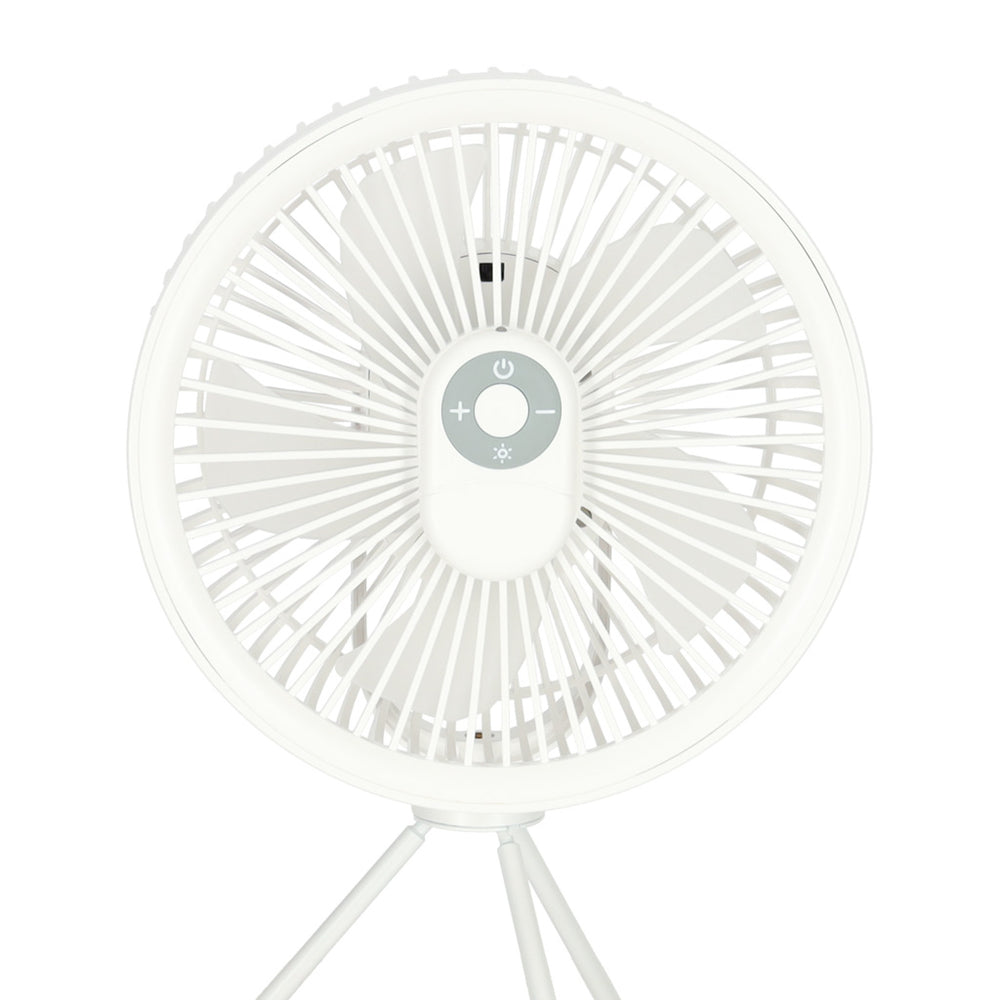 Mini stāvgalds ventilators balts