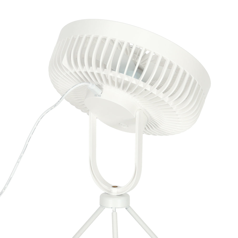 Mini stāvgalds ventilators balts