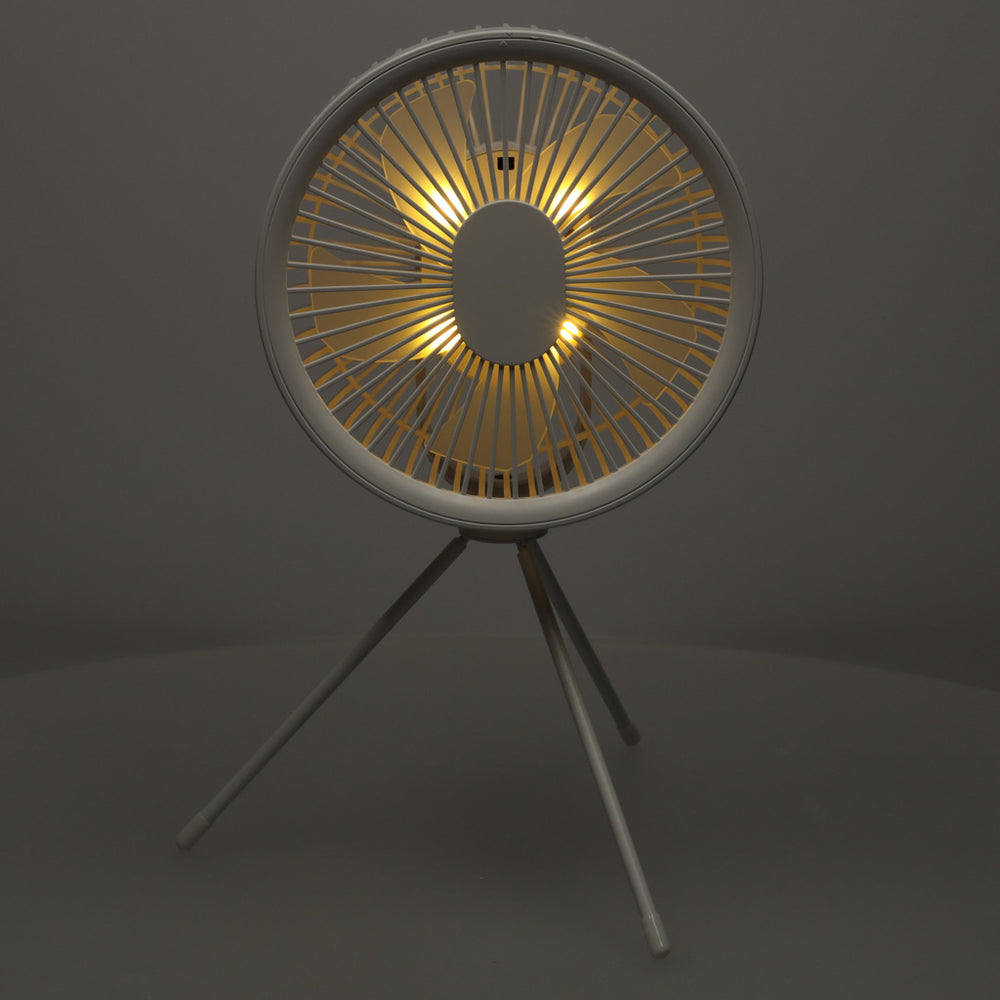 Mini stāvgalds ventilators balts