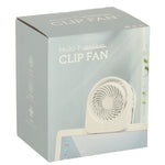 Mini galda ventilators ar USB klipu