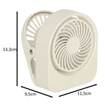 Mini galda ventilators ar USB klipu