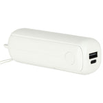 Rakstāmgalda ventilators mini rokas saliekamais ventilators portatīvais USB balts