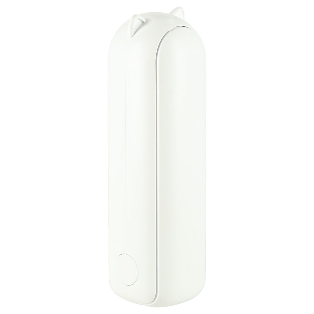 Rakstāmgalda ventilators mini rokas saliekamais ventilators portatīvais USB balts