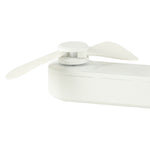 Rakstāmgalda ventilators mini rokas saliekamais ventilators portatīvais USB balts