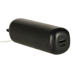 Rakstāmgalda ventilators mini rokas saliekamais ventilators portatīvais USB melns