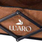 LUARO saliekamais pludmales ratiņš ar galdiņu 2-in-1