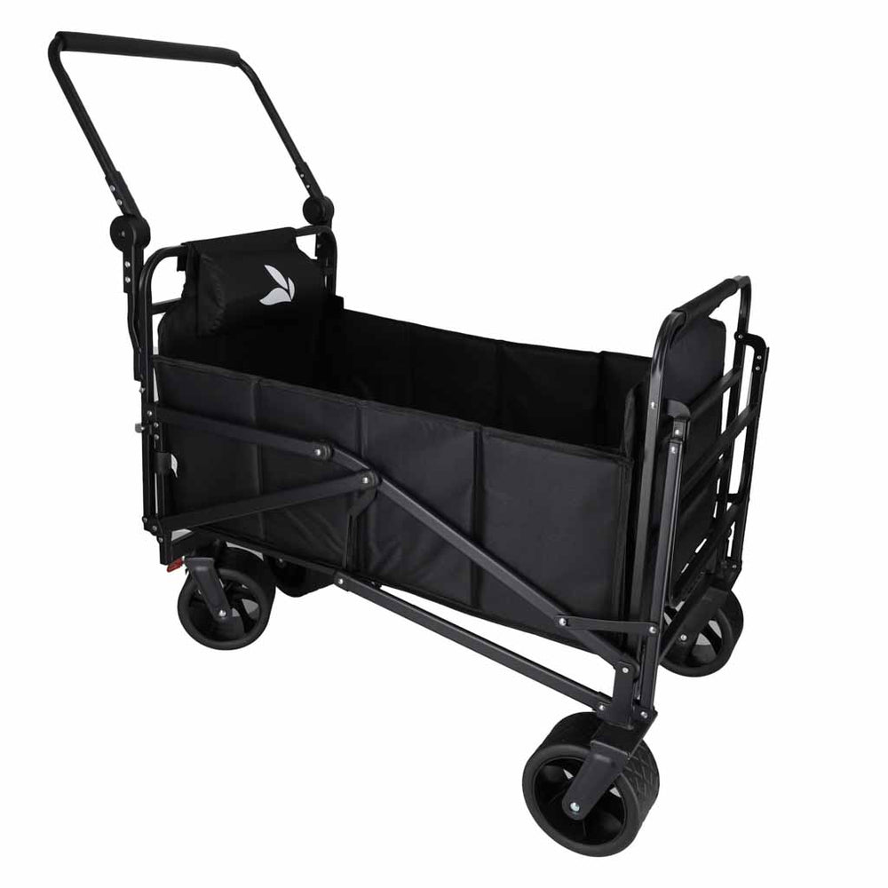 LUARO saliekamais transporta ratiņš ar 2-in-1 lauka gultu