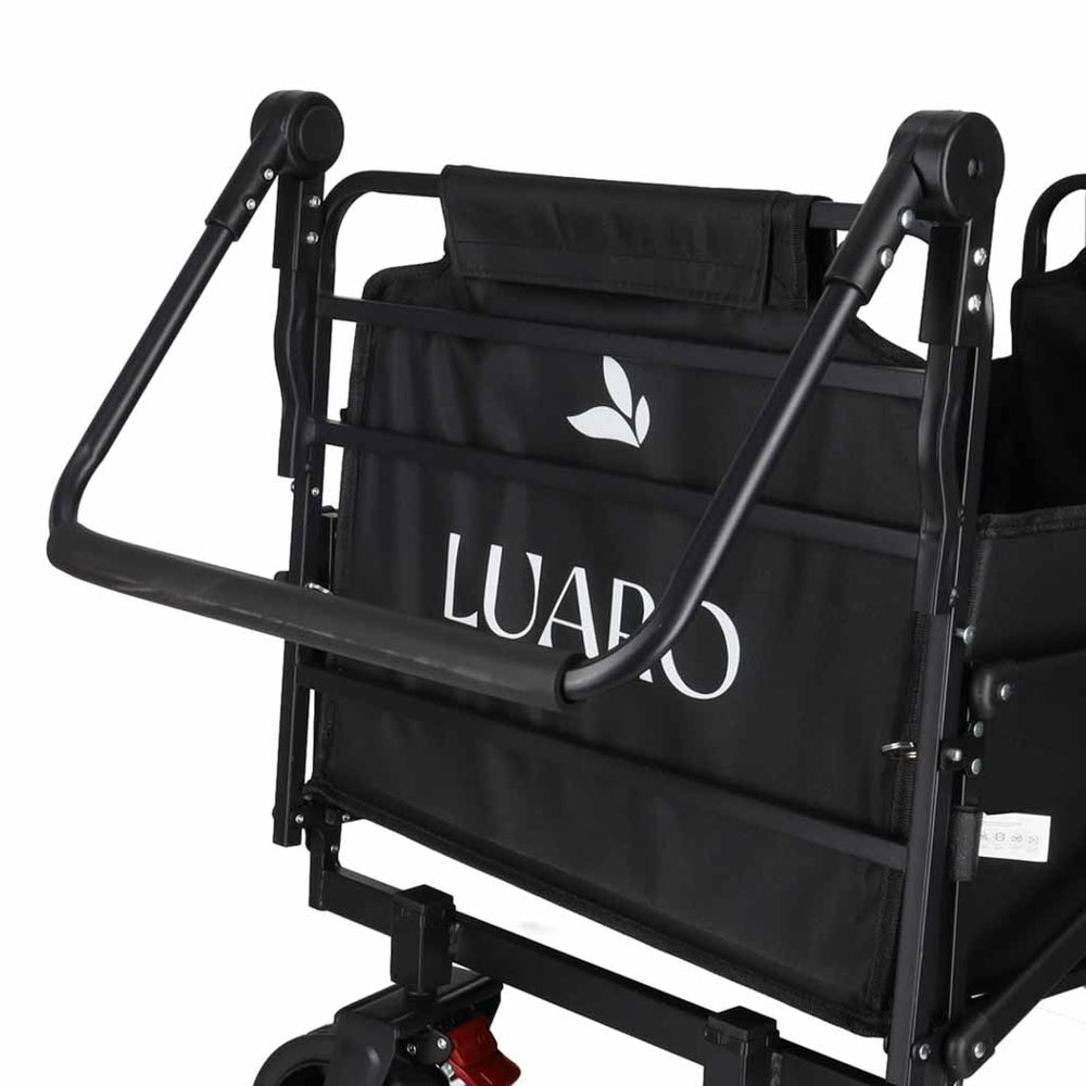 LUARO saliekamais transporta ratiņš ar 2-in-1 lauka gultu