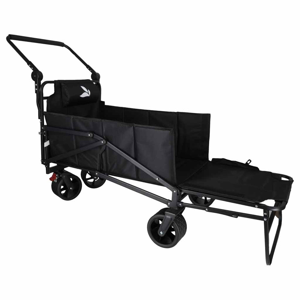 LUARO saliekamais transporta ratiņš ar 2-in-1 lauka gultu