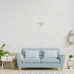 Sienas pulkstenis liels 80-120cm sudrabs 12 cipari
