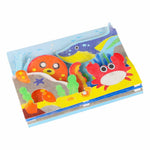 Smilšu krāsošanas komplekts – 3D smilšu gleznas, jūras dzīvnieku komplekts