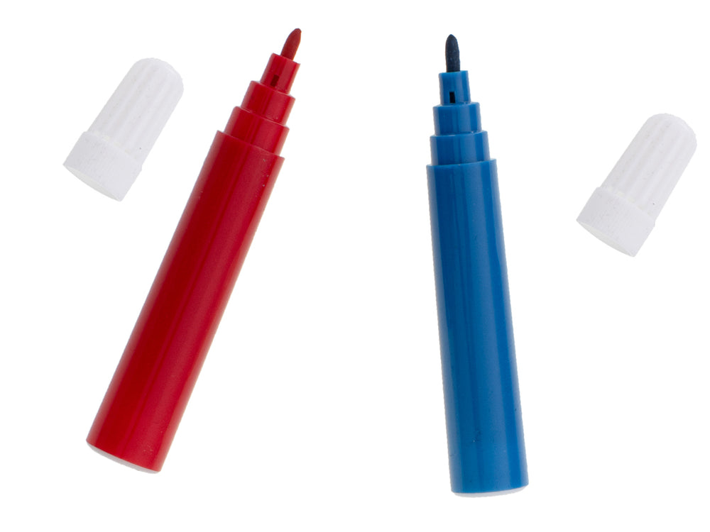 Plastmasas gleznu komplekts koferī 145el zils