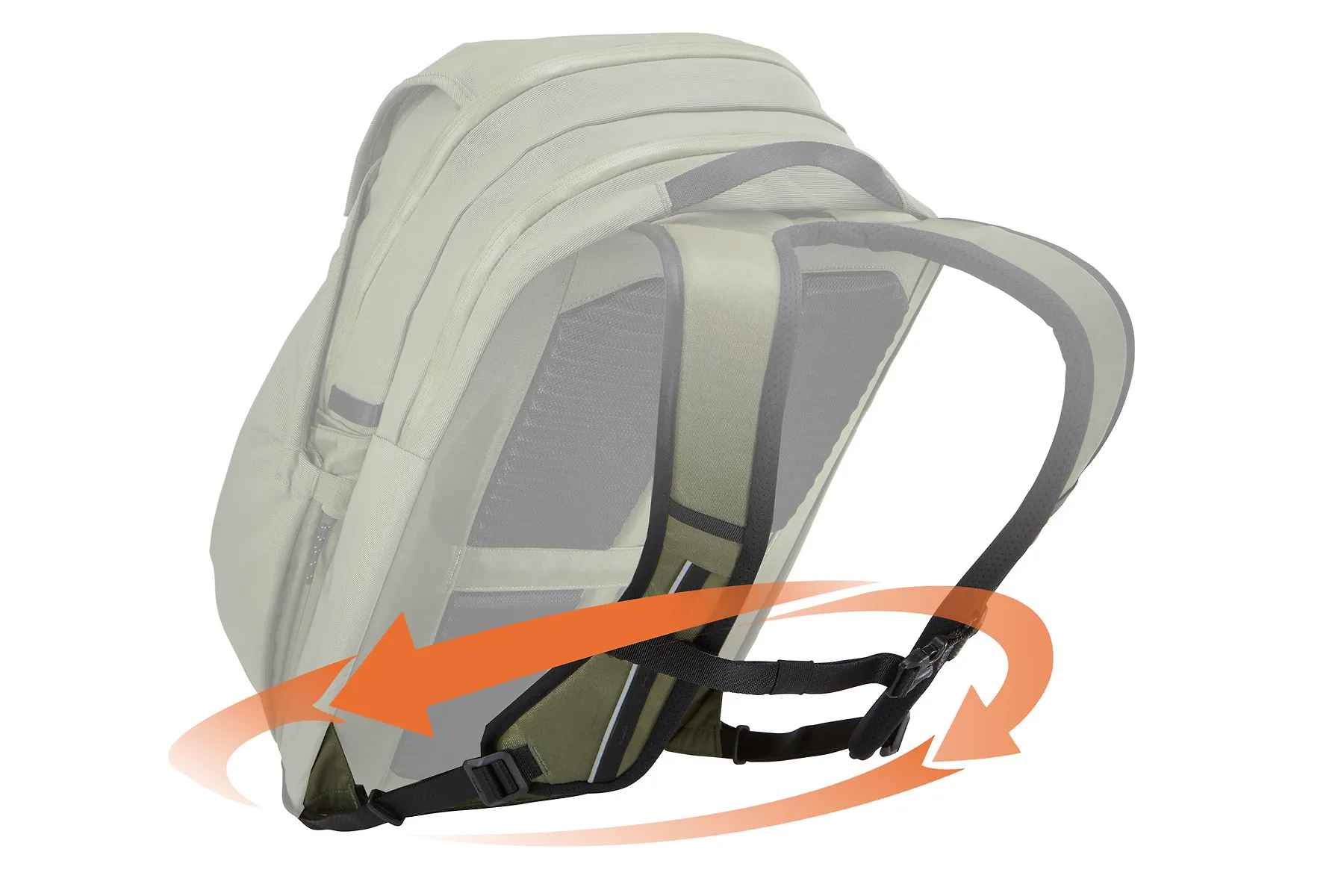 Thule 4732 Paramount Commuter Backpack 27L Olivine
