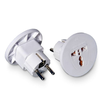Adaptor podróżny uniwersalny Zu biały Elgotech
