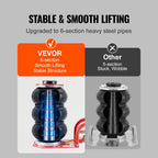 VEVOR Triple Bag Air Jack 3 Ton/6600 lbs Pneumatic Jack for Car SUV Lifting