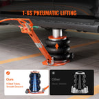 VEVOR Air Jack, 3 Ton/6600 lbs, 1-6S Pneumatic Lifting Jack with Heightened Column & Adjustable Handle, Compact, Easy-to-Lift & Space-Saving Jack with Thick Rubber Pad, Fits for Sedan, SUV, Pickup Truck