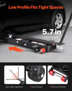 VEVOR Air Portable Car Lift, 3 Ton Capacity, 550 mm Max Height, Adjustable Portable Air Car Lift with Airbag, Support Stands, Wheel Chocks, Rubber Pads, Heavy-Duty for Sedans, SUVs, Pickup Trucks