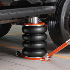 VEVOR Air Jack, 6 Ton/13000 lbs, 2-5 S Pneumatic Lifting Jack with Heightened Column & Adjustable Handle, Easy-to-Lift & Space-Saving Jack with Thick Rubber Pad, Fits for Sedan, SUV, Pickup Truck