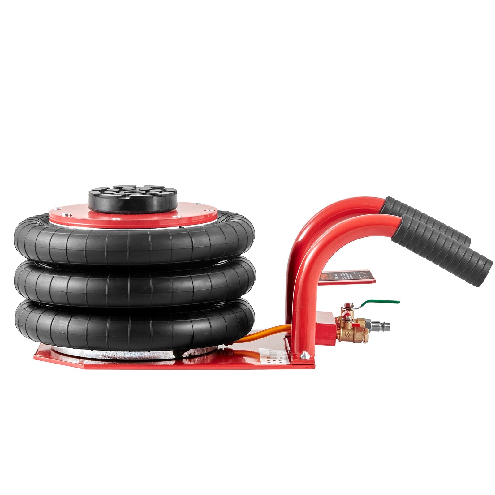 VEVOR Triple Bag Air Jack 3 Ton/6600 lbs Pneumatic Jack for Car SUV Lifting