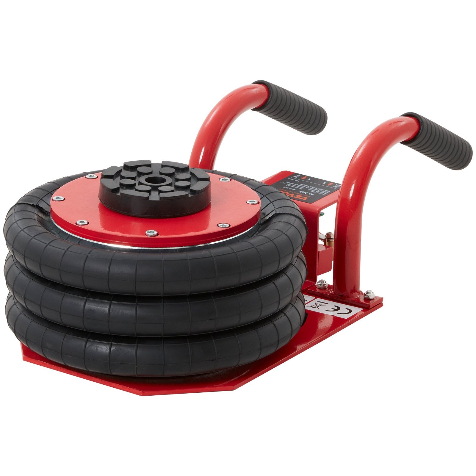 VEVOR Triple Bag Air Jack 3 Ton/6600 lbs Pneumatic Jack for Car SUV Lifting