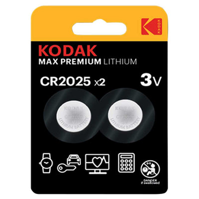 BATERIA KODAK MAX CR2025 2SZT. BLISTER