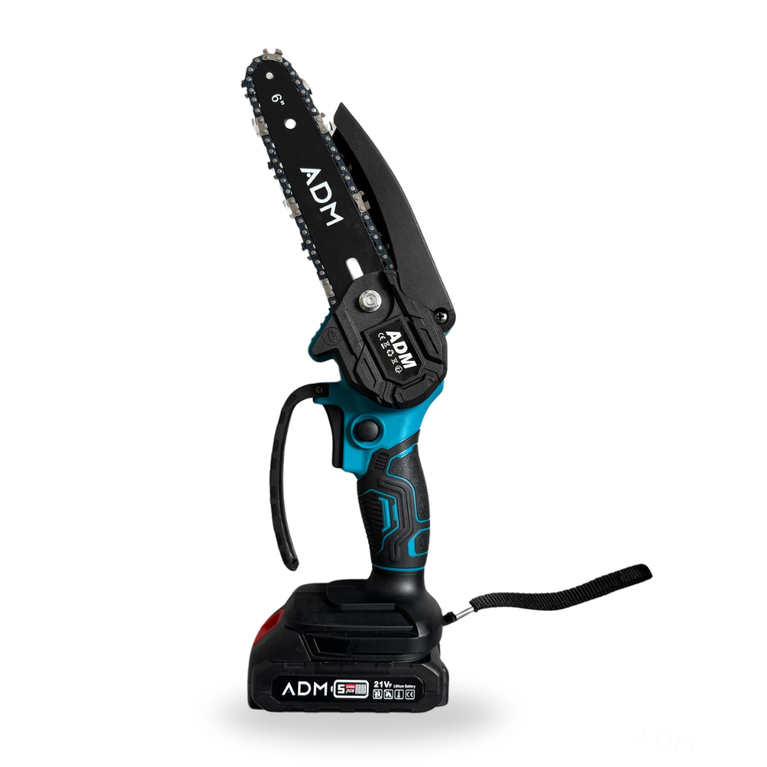 ADM CORDLESS MINI ELECTRIC SAW – BLUE & BLACK COLOURS, SKU: 368