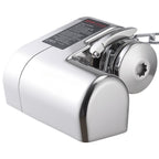 VEVOR Horizontal Fishing Windlass, 12V DC 600W, Windlass Anchor Systems Fit for 6.35 mm Chain or 14.3 & 15.9 mm Nylon Rope, Max Pull 260 kg, 316 Stainless Steel Construction, for Boats 7-9 m