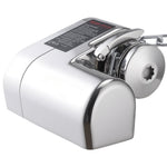 VEVOR Horizontal Fishing Windlass, 12V DC 600W, Windlass Anchor Systems Fit for 6.35 mm Chain or 14.3 & 15.9 mm Nylon Rope, Max Pull 260 kg, 316 Stainless Steel Construction, for Boats 7-9 m