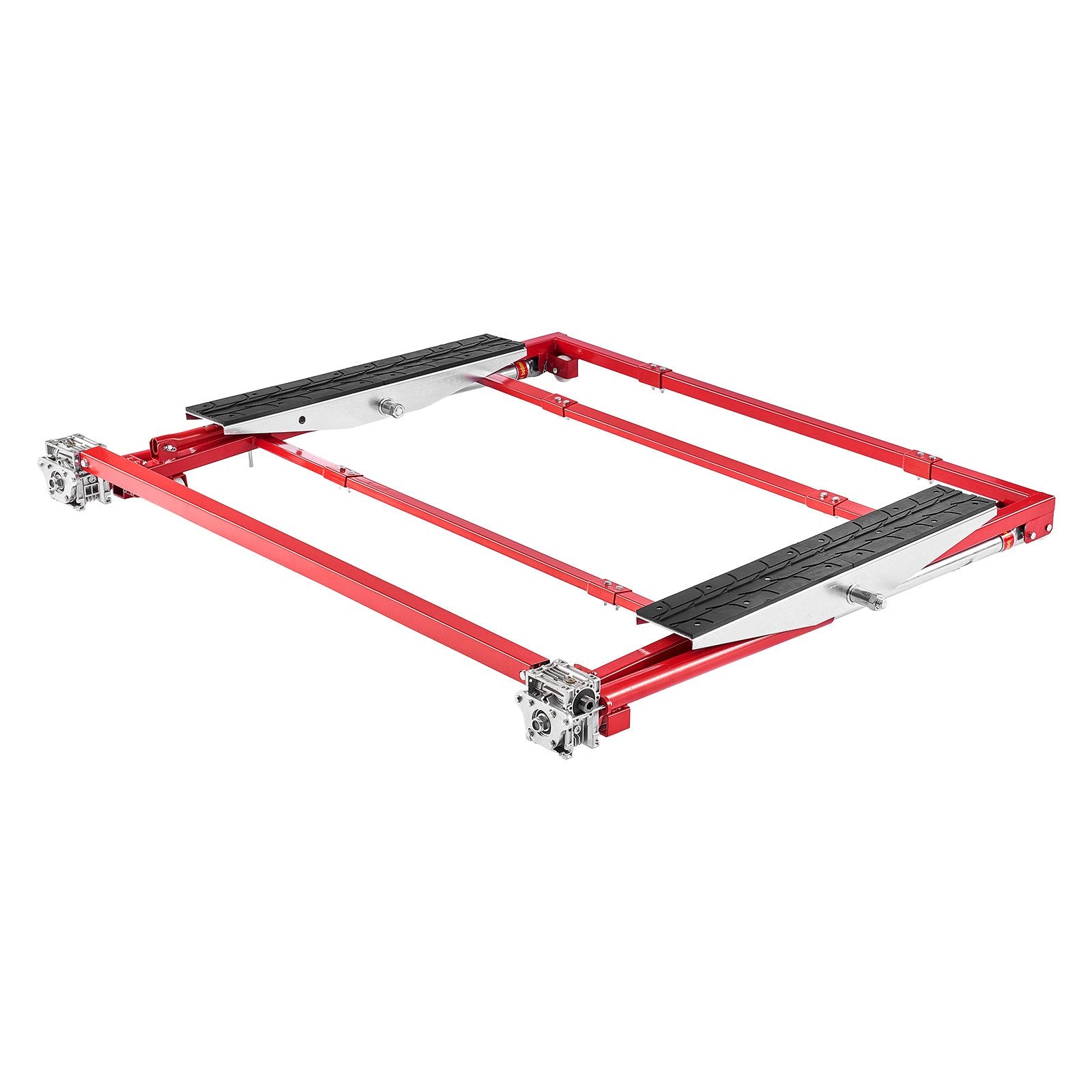 VEVOR Portable Car Lift, 2 Ton Capacity, Heavy Duty Steel Quick Lift with 585 mm Max Height, Adjustable Width and Wheels, Manual Lifting for Cars, Compact SUVs, Mini Trucks, Home Garage or Shop Use