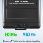 VEVOR Car Refrigerator, 12 Volt Car Refrigerator Fridge, 70 L Single Zone Portable Freezer, -4℉-68℉ Adjustable Range, 12/24V DC and 100-240V AC Compressor Cooler for Outdoor, Camping, RV