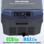 VEVOR Car Refrigerator, 25 L Dual Zone Portable Freezer, 12 Volt Car Refrigerator Fridge, -4℉-68℉ Adjustable Range, 12/24V DC and 100-240V AC Compressor Cooler for Outdoor, Camping, RV
