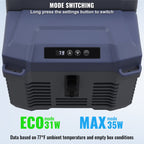 VEVOR Car Refrigerator, 12 Volt Car Refrigerator Fridge, 12 L Single Zone Portable Freezer, -4℉-68℉ Adjustable Range, 12/24V DC and 100-240V AC Compressor Cooler for Outdoor, Camping, RV