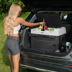 VEVOR Portable Car Refrigerator, 12 Volt Car Refrigerator Fridge, 60 L / 63.4 QT Single Zone Portable Freezer, -4℉-68℉ Adjustable Temperature, Compressor Cooler for Home, Outdoor, Camping, RV, Car