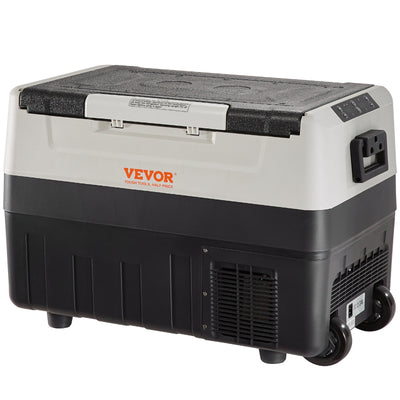 VEVOR Portable Car Refrigerator Freezer Compressor 35 L Dual Zone for Car Home