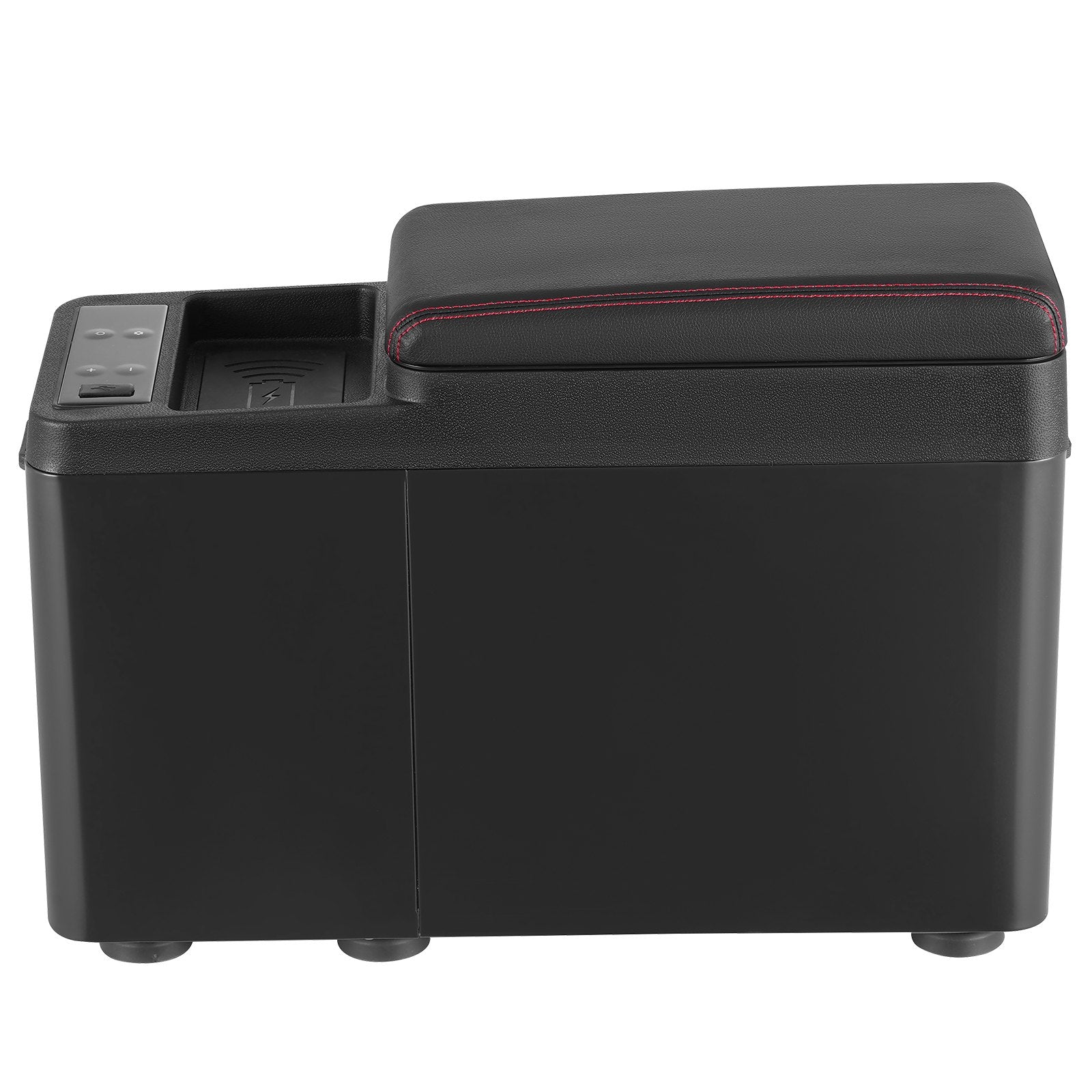VEVOR Car Refrigerator, 12 Volt Car Armrest Refrigerator Fridge, 8 L Single Zone Portable Freezer, -4℉-68℉ Adjustable Range, 12/24V DC and 100-240V AC Compressor Cooler for Outdoor, Camping