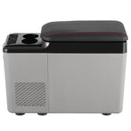 VEVOR Car Refrigerator, 12 Volt Car Armrest Refrigerator Fridge, 15 L Single Zone Portable Freezer, -4℉-68℉ Adjustable Range, 12/24V DC and 100-240V AC Compressor Cooler for Outdoor, Camping