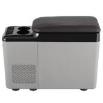 VEVOR Car Refrigerator, 12 Volt Car Armrest Refrigerator Fridge, 15 L Single Zone Portable Freezer, -4℉-68℉ Adjustable Range, 12/24V DC and 100-240V AC Compressor Cooler for Outdoor, Camping