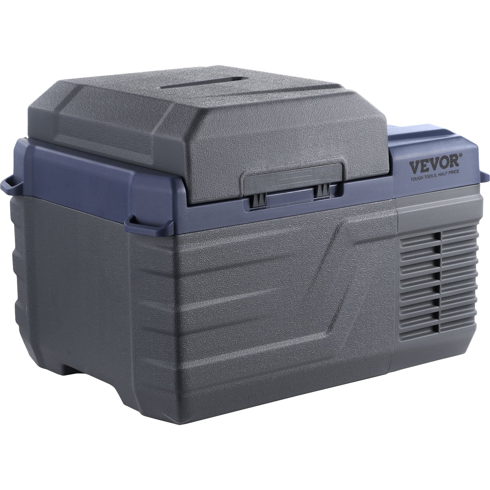 VEVOR Car Refrigerator, 12 Volt Car Refrigerator Fridge, 12 L Single Zone Portable Freezer, -4℉-68℉ Adjustable Range, 12/24V DC and 100-240V AC Compressor Cooler for Outdoor, Camping, RV