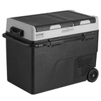 VEVOR Portable Car Refrigerator, 12 Volt Car Refrigerator Fridge, 58 L / 61.5 QT Dual Zone Portable Freezer, -4℉-68℉ Adjustable Temperature, Compressor Cooler for Home, Outdoor, Camping, RV, Car