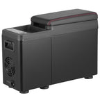 VEVOR Car Refrigerator, 12 Volt Car Armrest Refrigerator Fridge, 8 L Single Zone Portable Freezer, -4℉-68℉ Adjustable Range, 12/24V DC and 100-240V AC Compressor Cooler for Outdoor, Camping