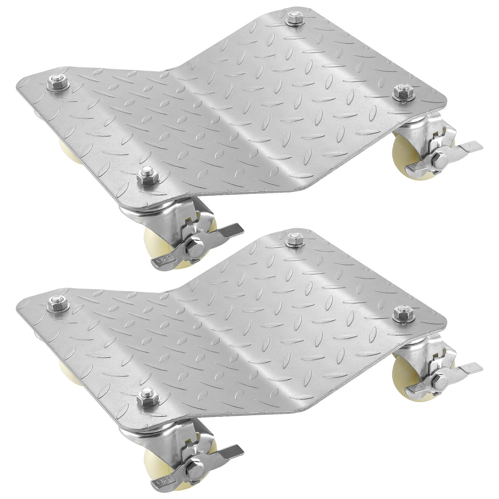 VEVOR Vehicle Positioning Wheel Dollies - 680Kg Per Dolly 2Pcs Tire Car Wheel Dollies Car Skate Dolly Van Positioning Garage Jack